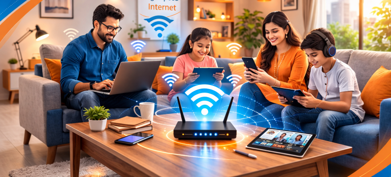 smart home devices, a stable and high-speed internet connection